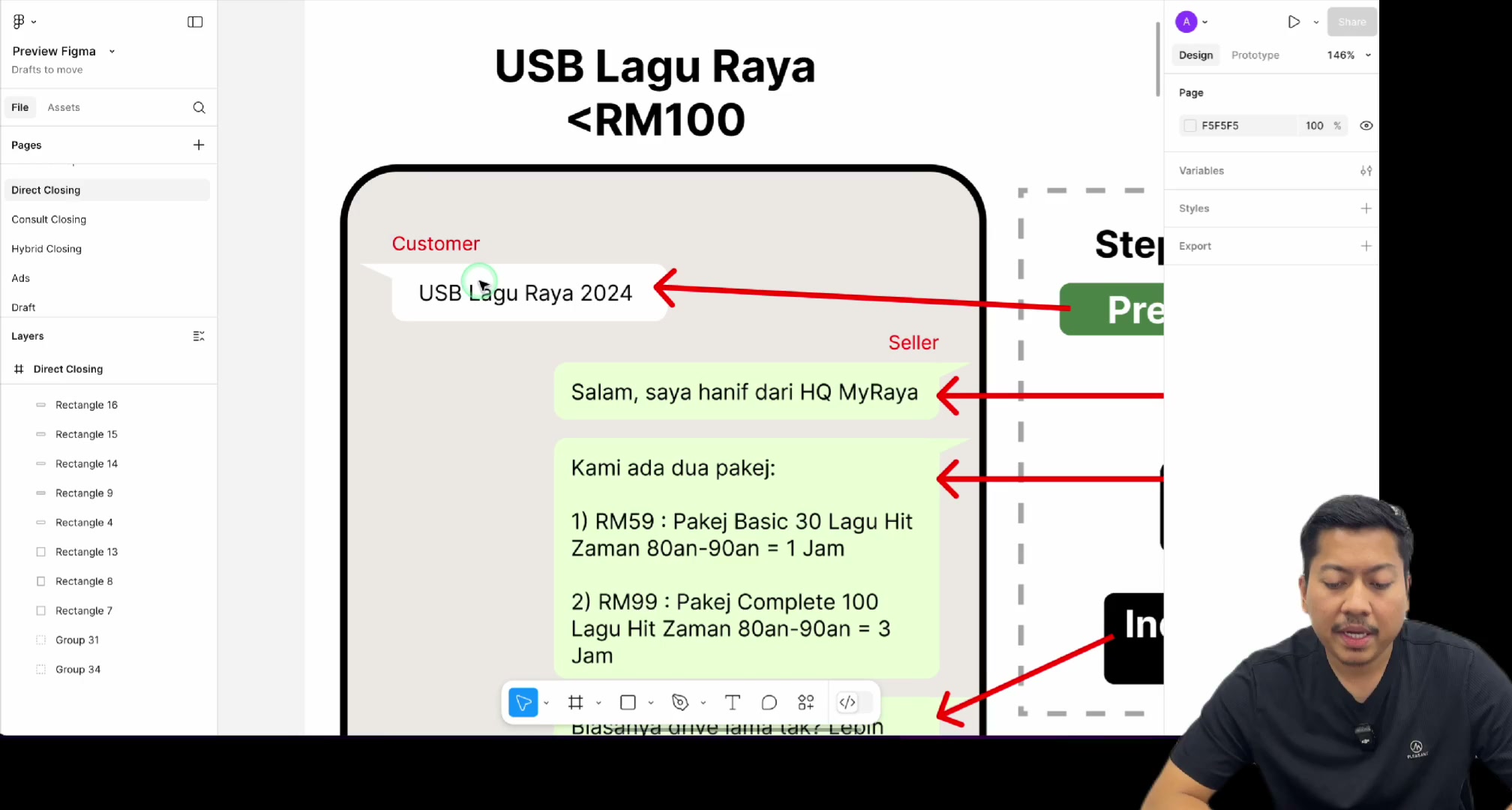 Paparan rakaman pada 00:02:21