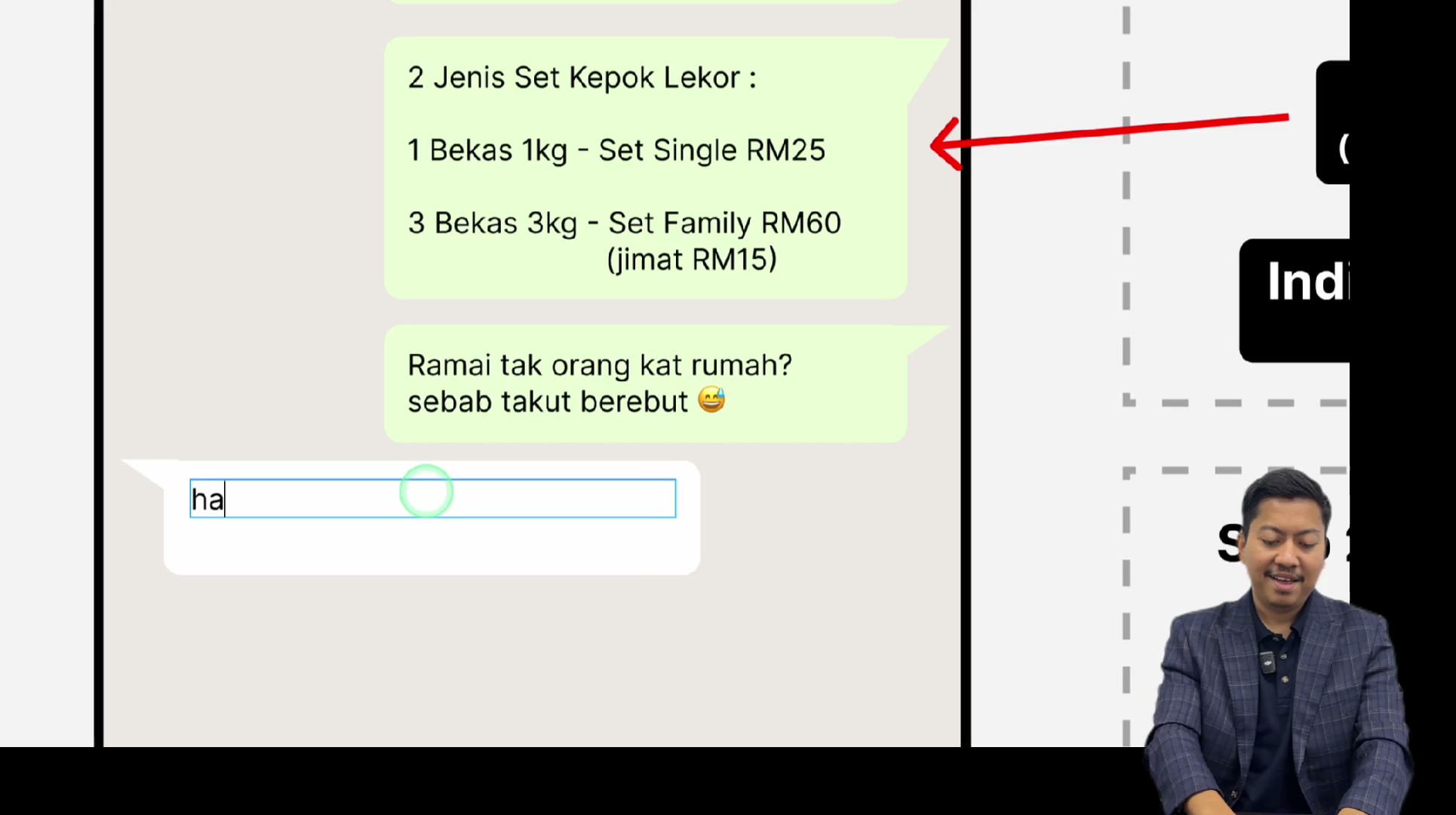 Paparan rakaman pada 00:07:54