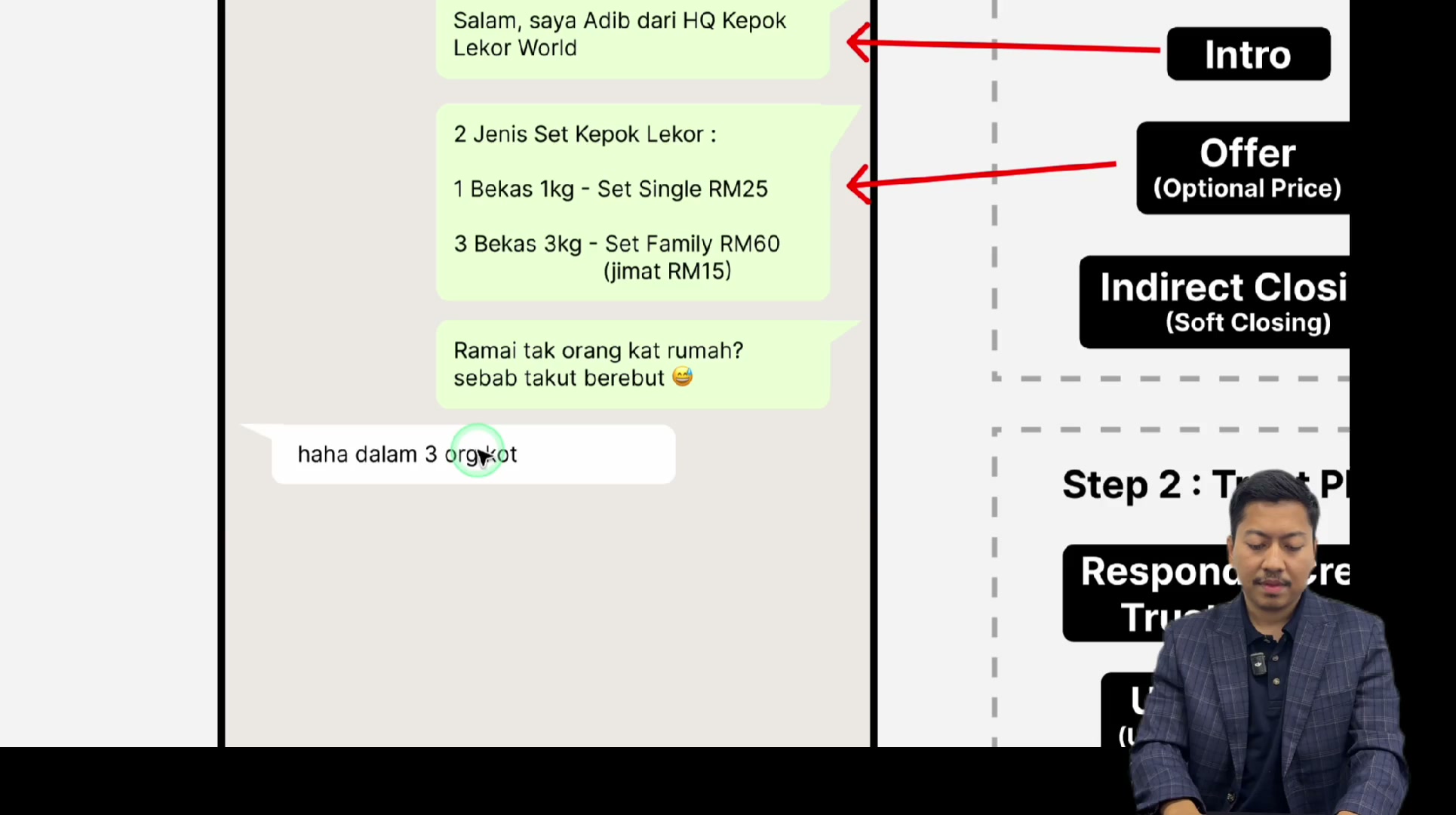 Paparan rakaman pada 00:08:21