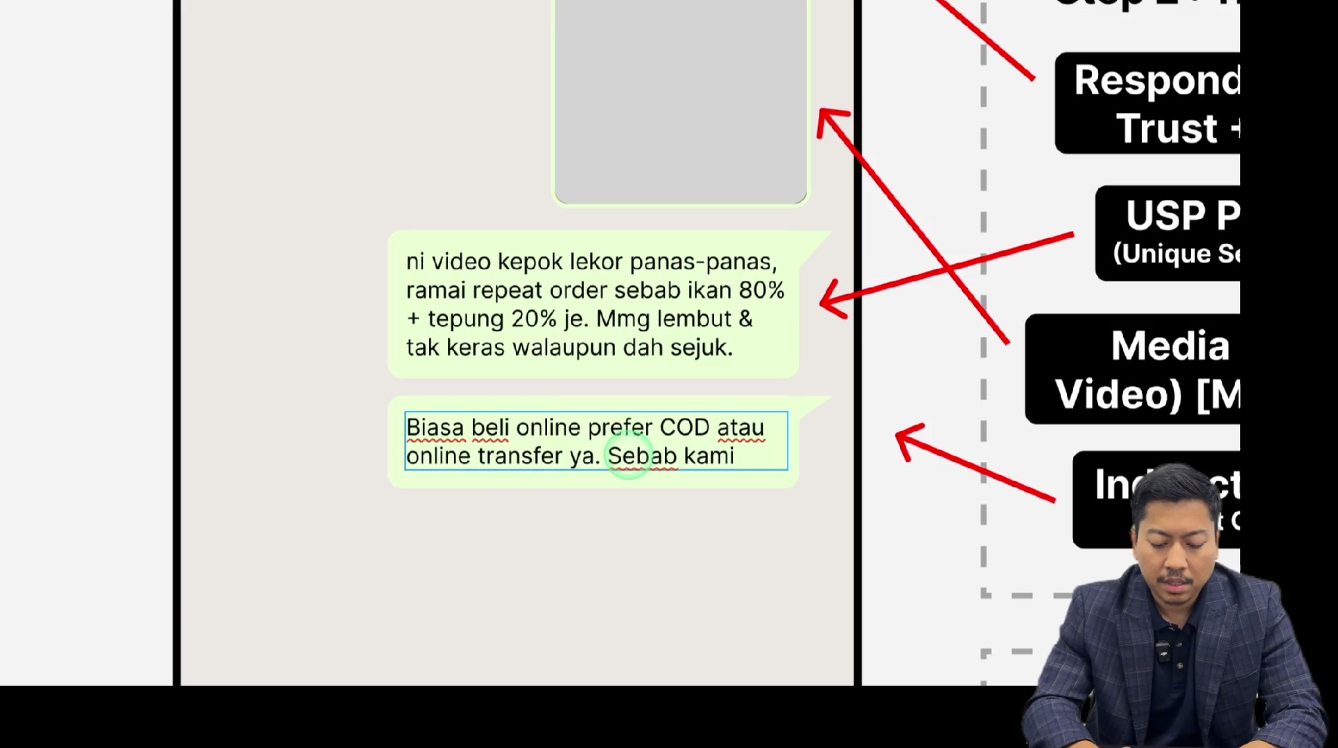 Paparan rakaman pada 00:13:03