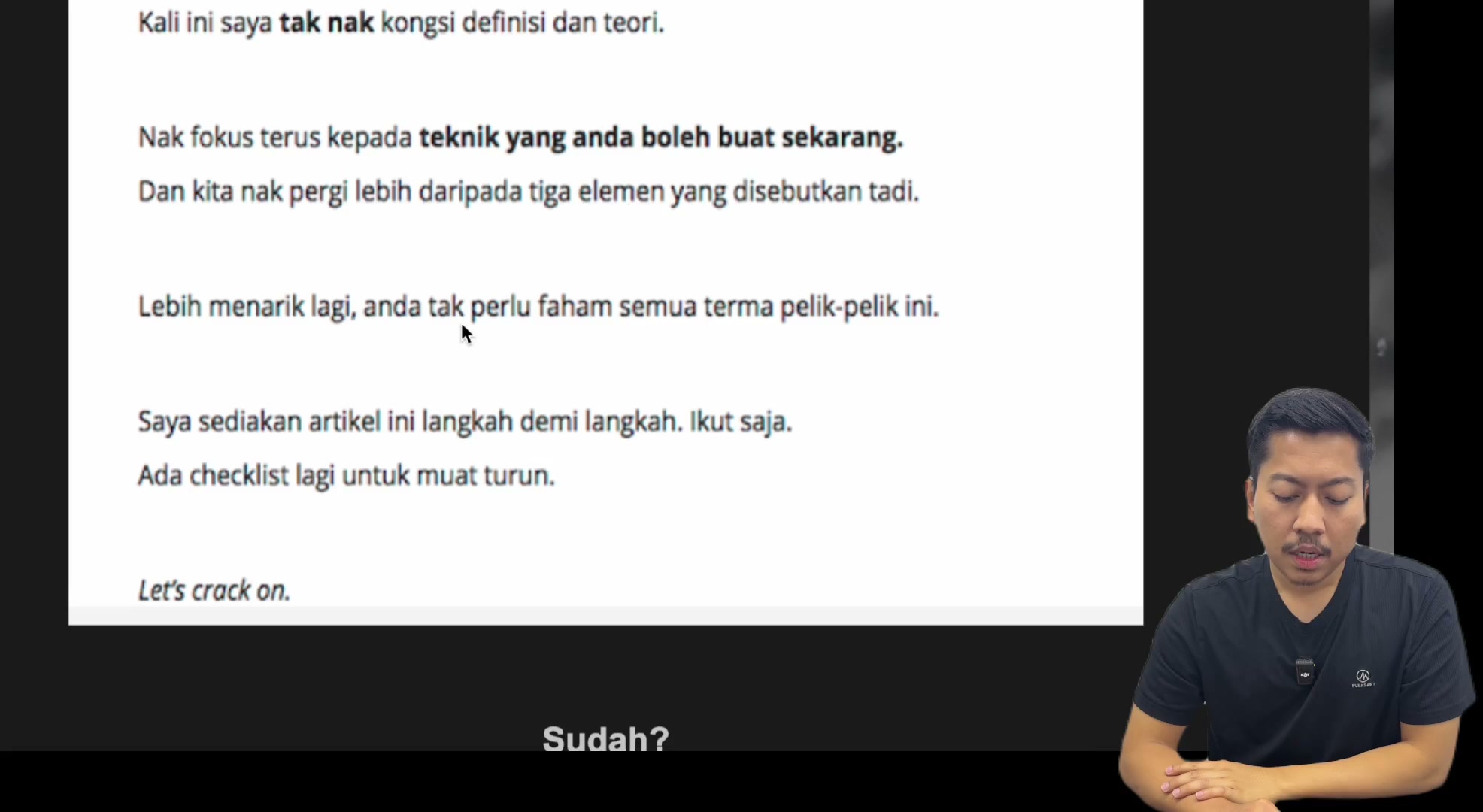 Paparan rakaman pada 00:03:21