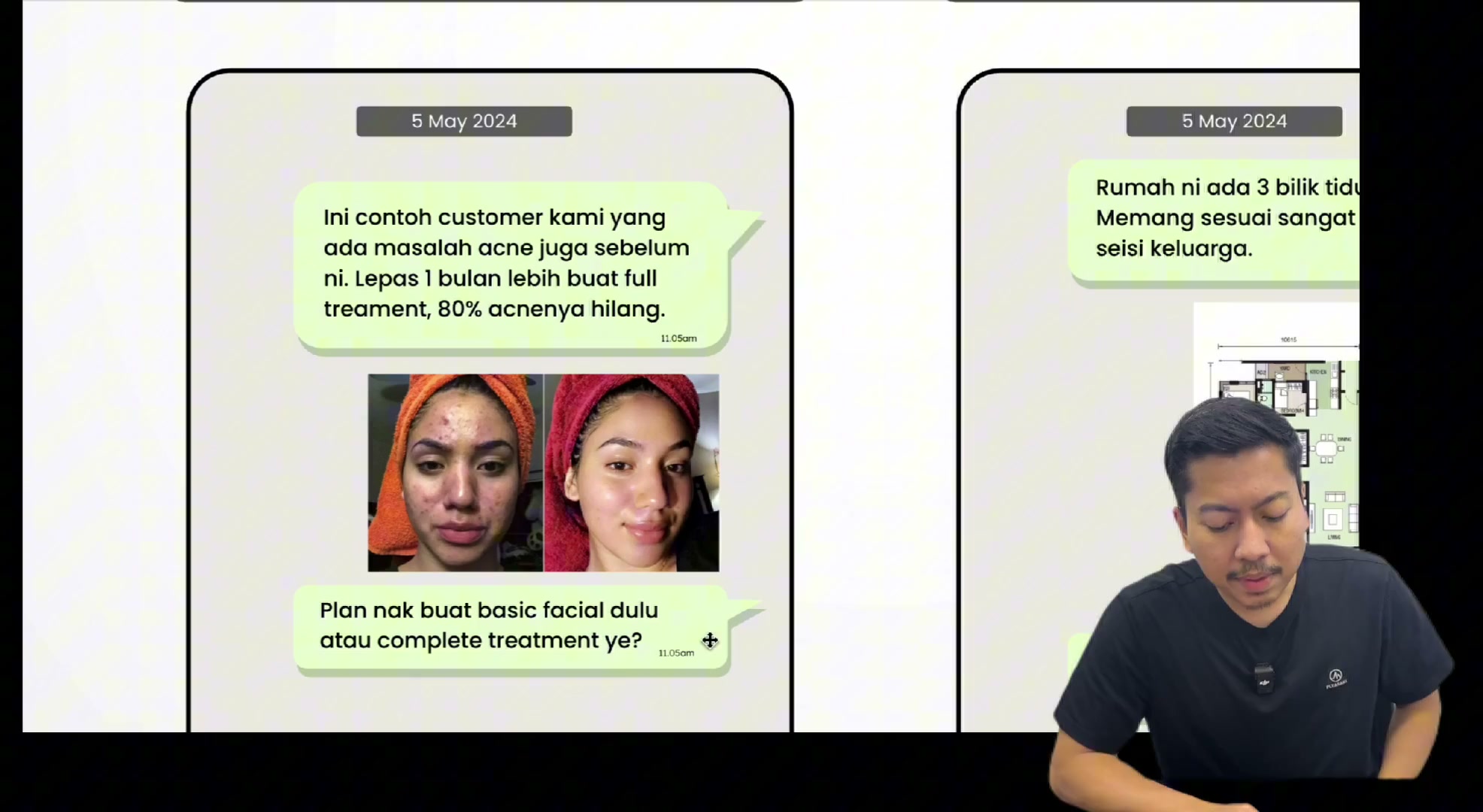 Paparan rakaman pada 00:01:48
