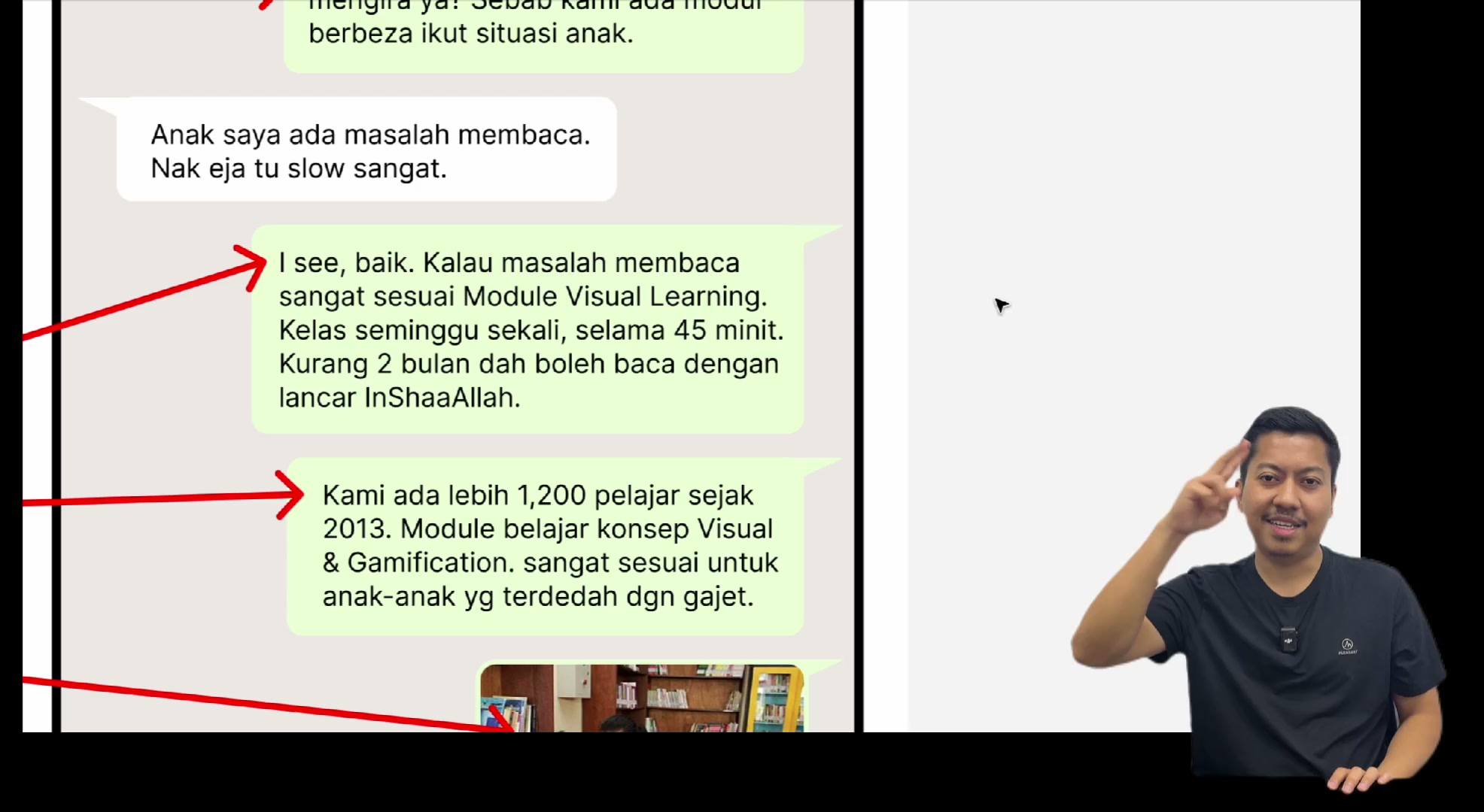 Paparan rakaman pada 00:08:18