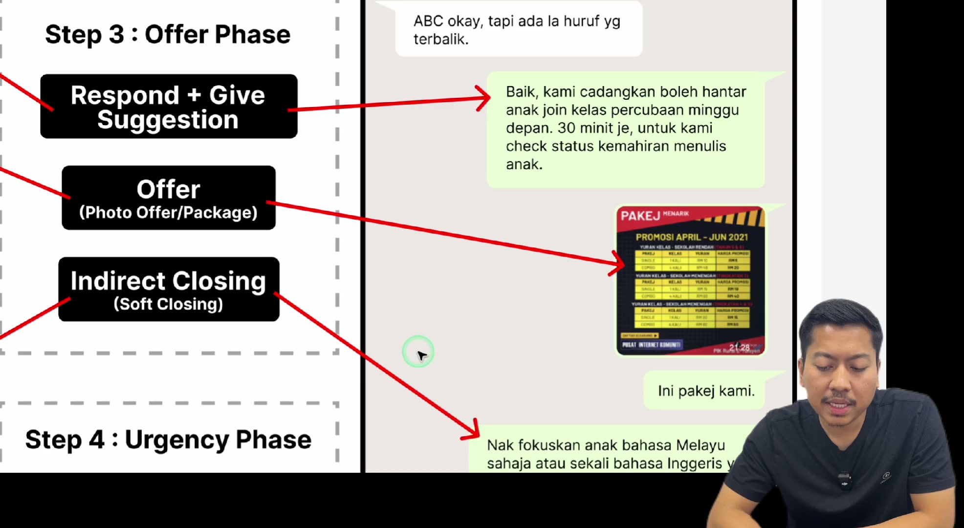 Paparan rakaman pada 00:03:42