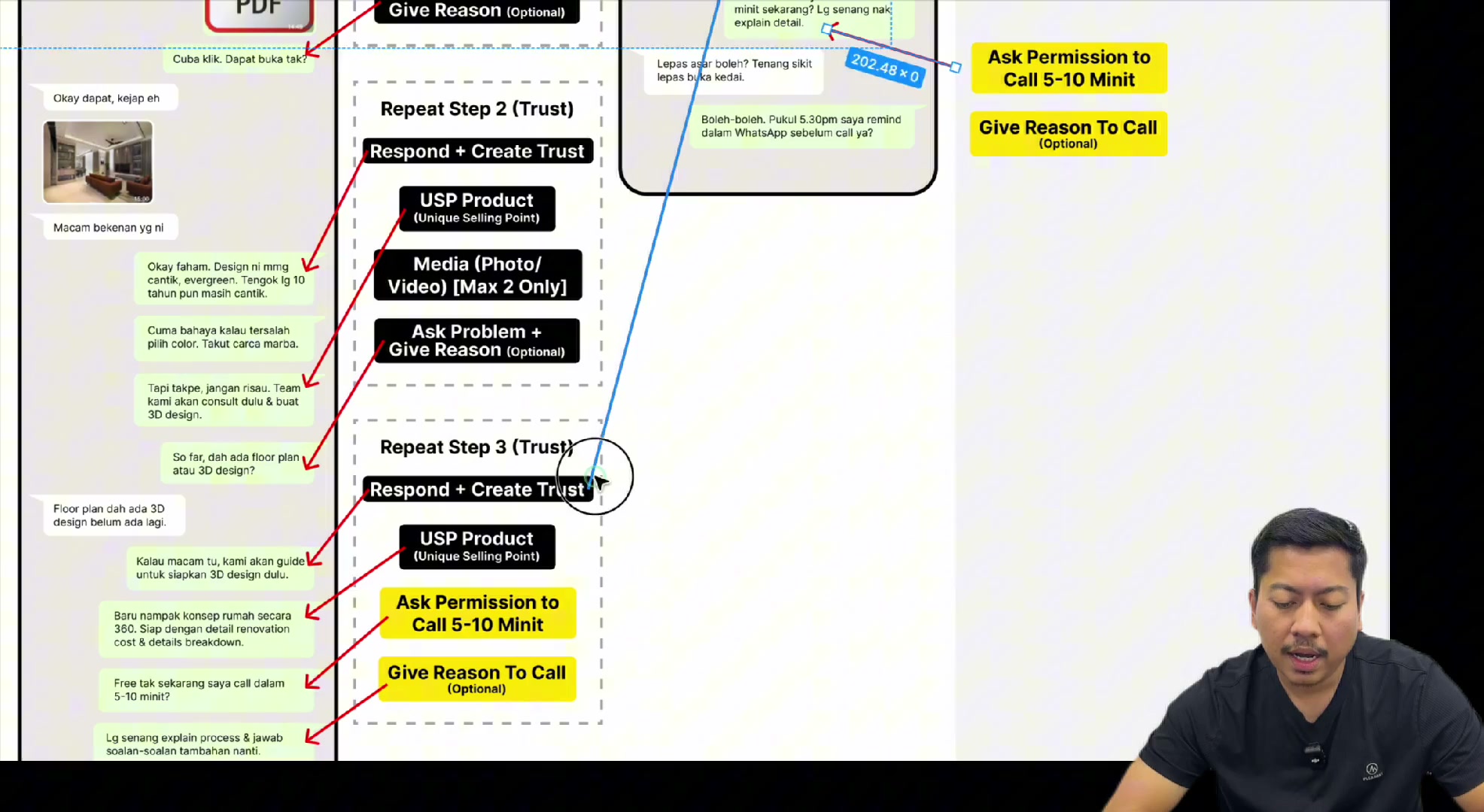 Paparan rakaman pada 00:07:00