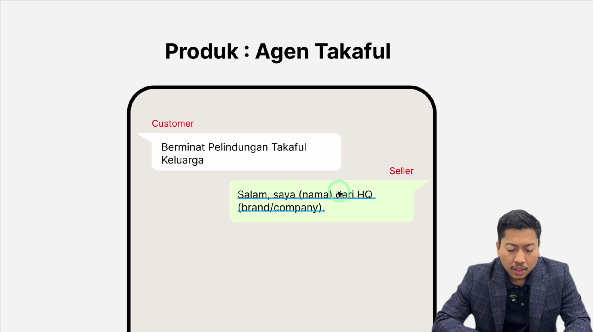 Paparan rakaman pada 00:01:45