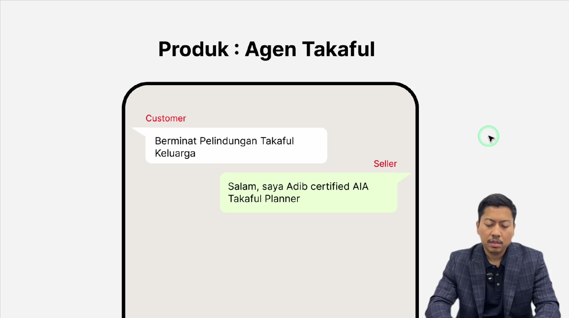 Paparan rakaman pada 00:02:45