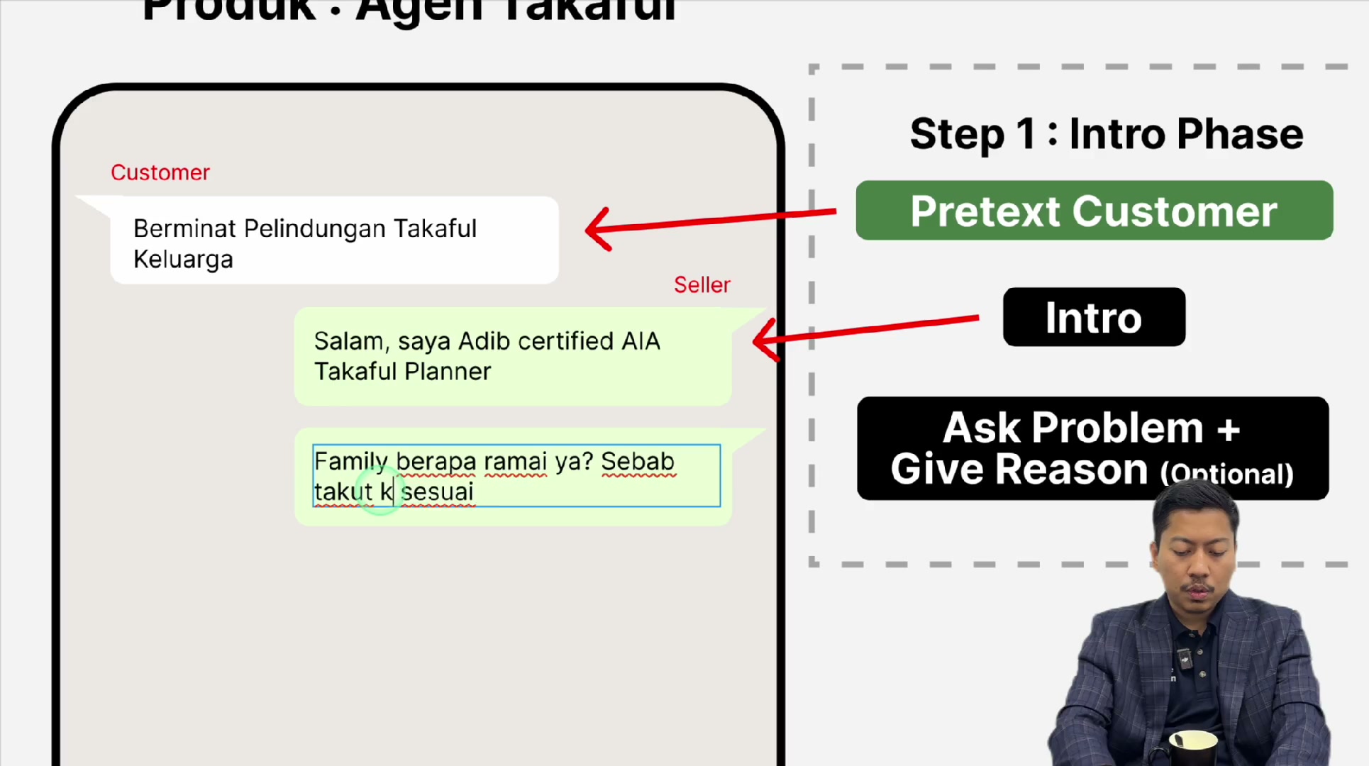 Paparan rakaman pada 00:05:18