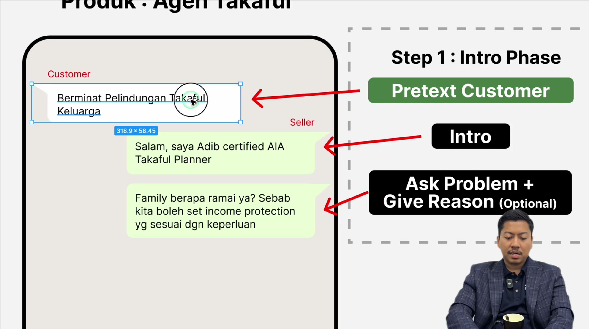 Paparan rakaman pada 00:08:06