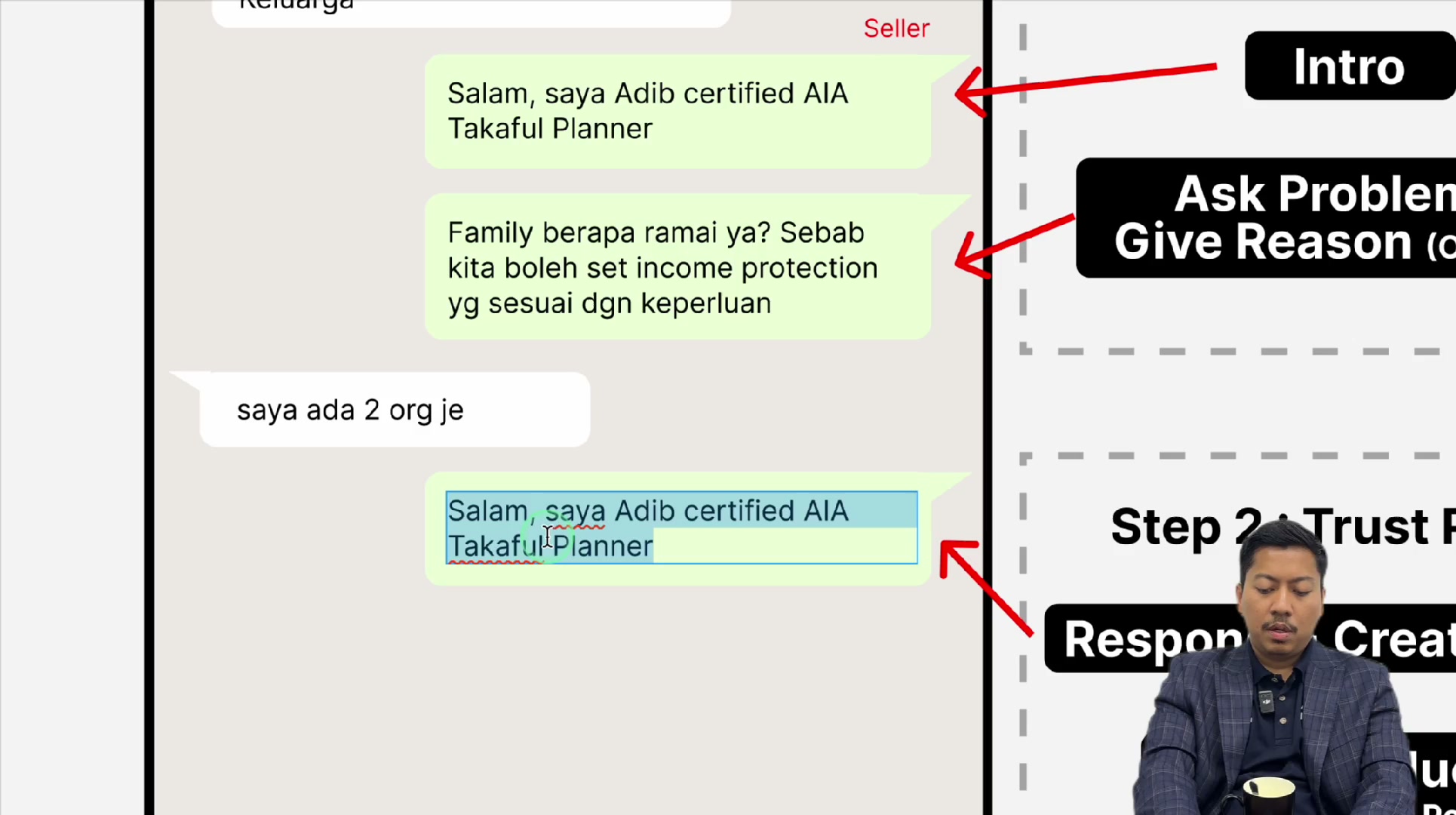Paparan rakaman pada 00:09:03