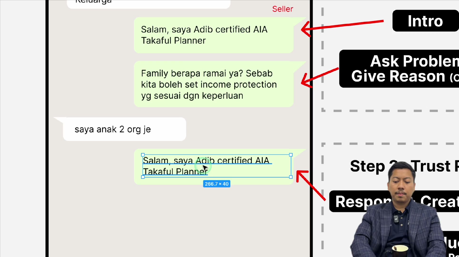Paparan rakaman pada 00:09:18