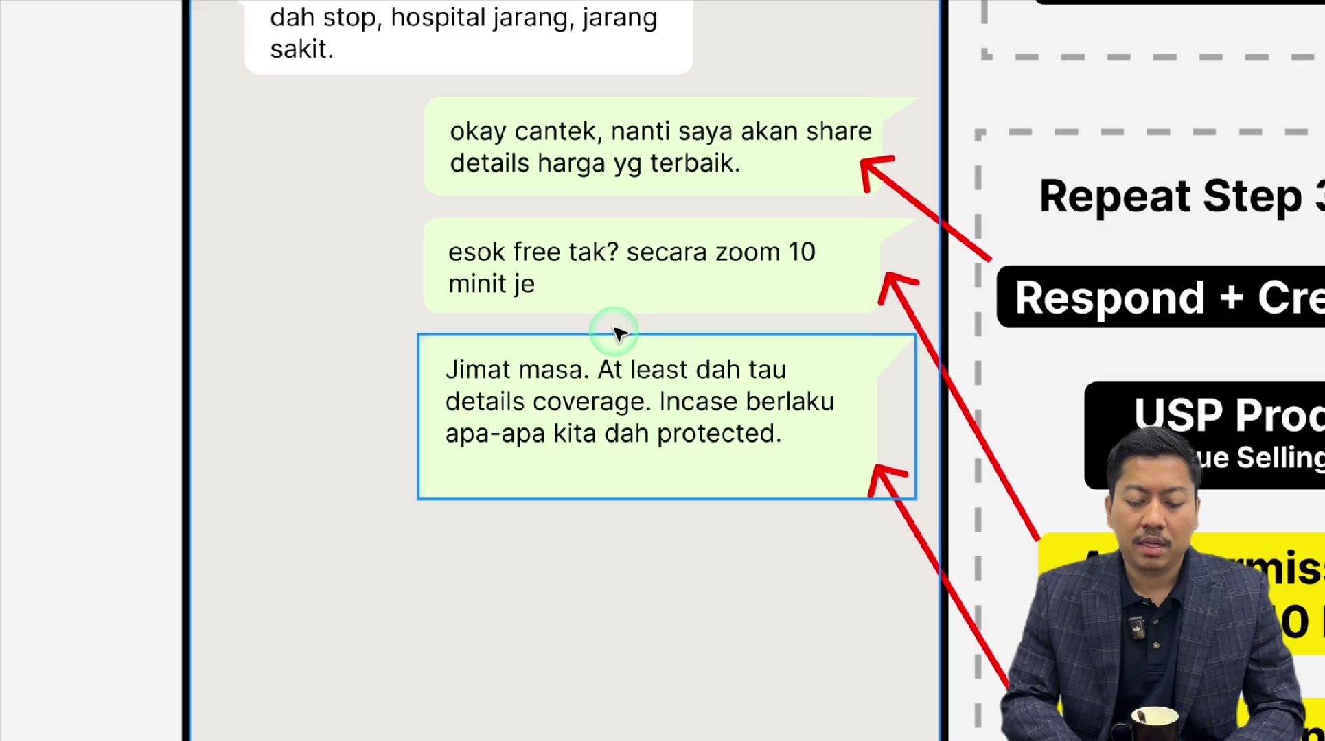 Paparan rakaman pada 00:32:09