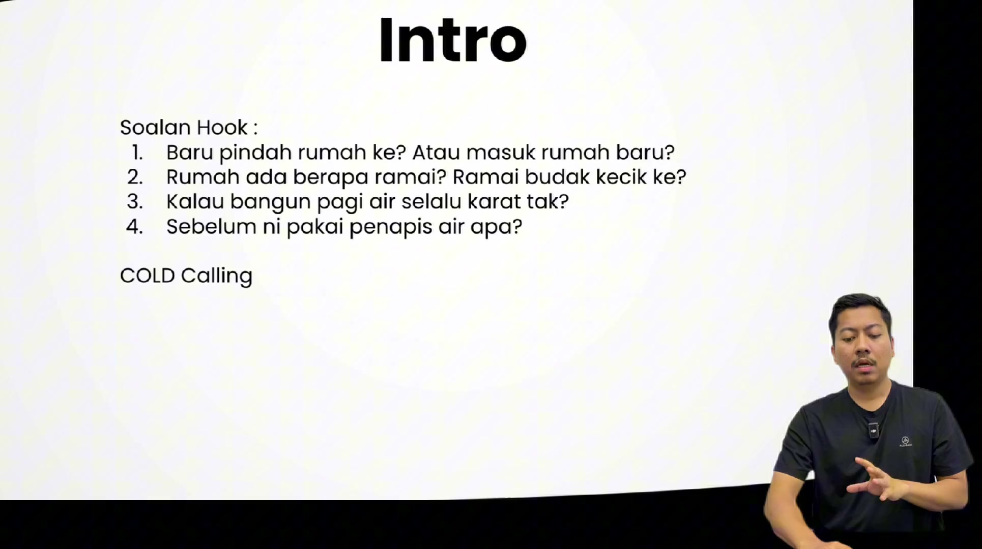 Paparan rakaman pada 00:03:00
