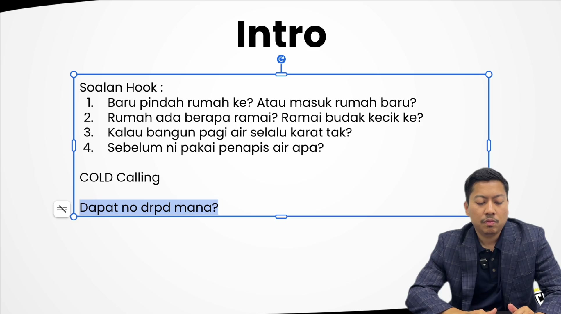 Paparan rakaman pada 00:23:06