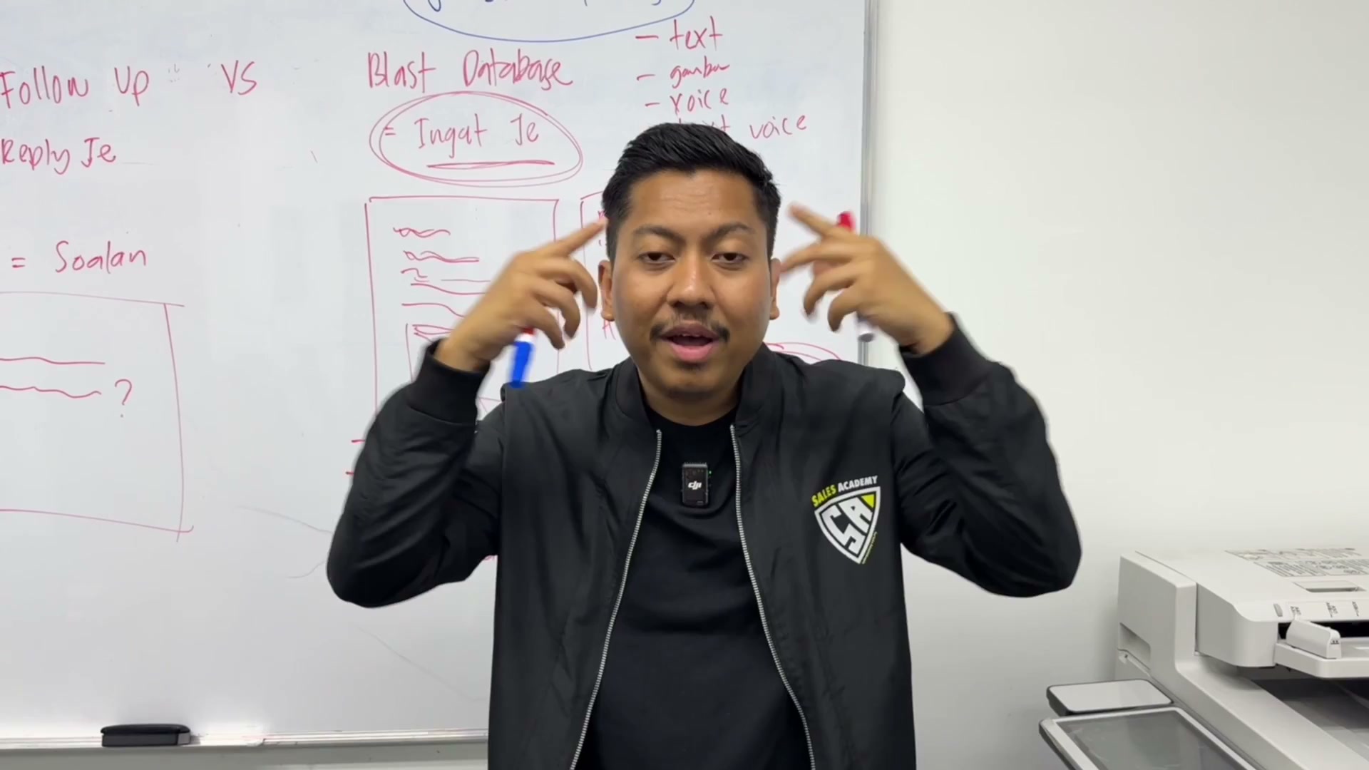Paparan rakaman pada 00:01:33