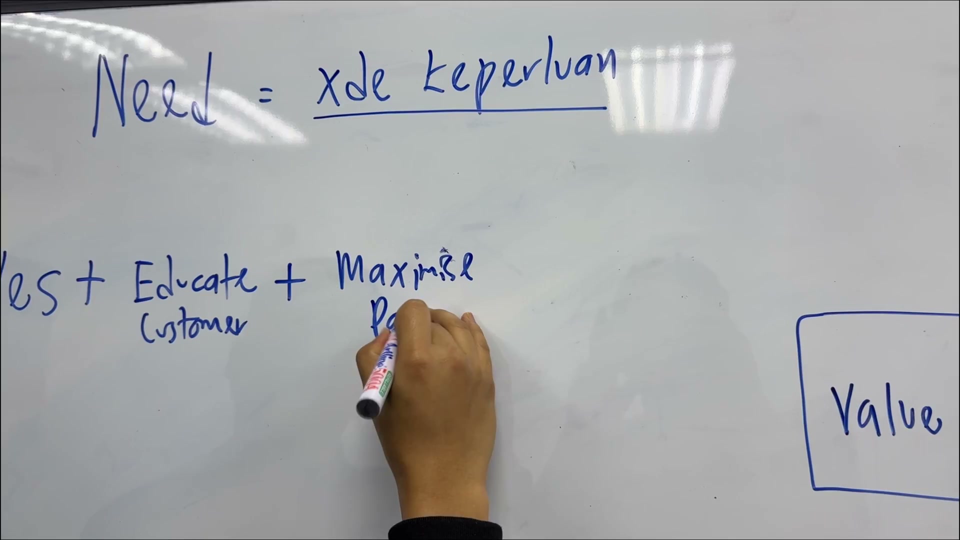 Paparan rakaman pada 00:00:30
